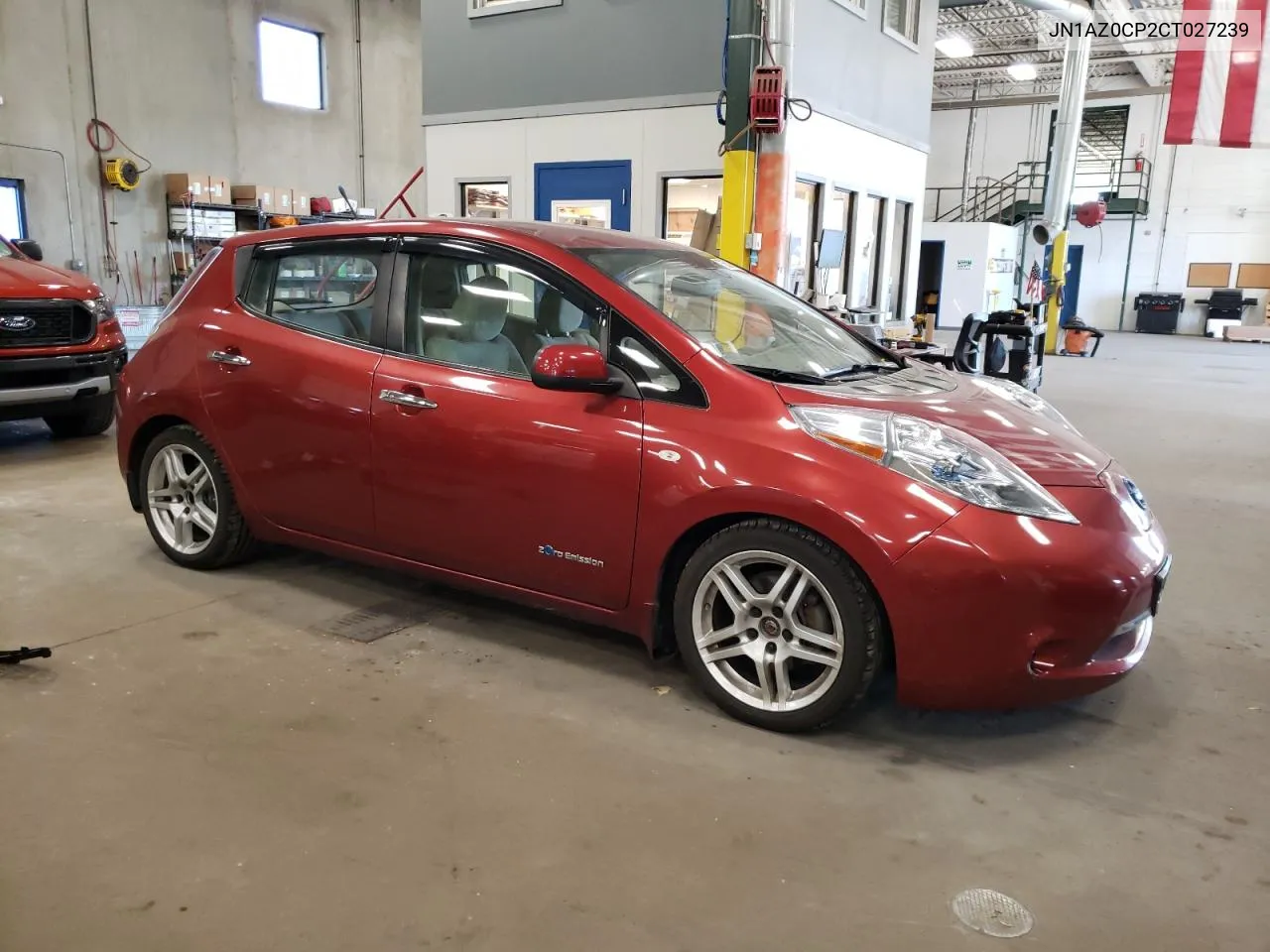 JN1AZ0CP2CT027239 2012 Nissan Leaf Sv