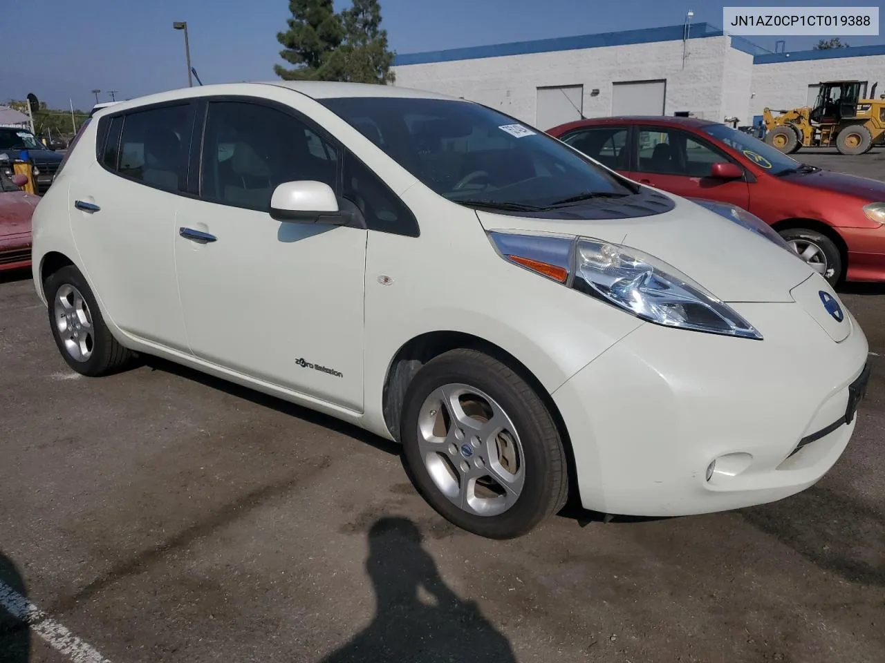 2012 Nissan Leaf Sv VIN: JN1AZ0CP1CT019388 Lot: 76314294