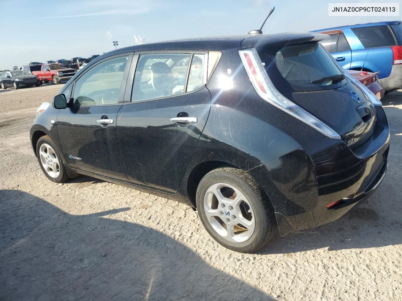 2012 Nissan Leaf Sv VIN: JN1AZ0CP9CT024113 Lot: 76343584