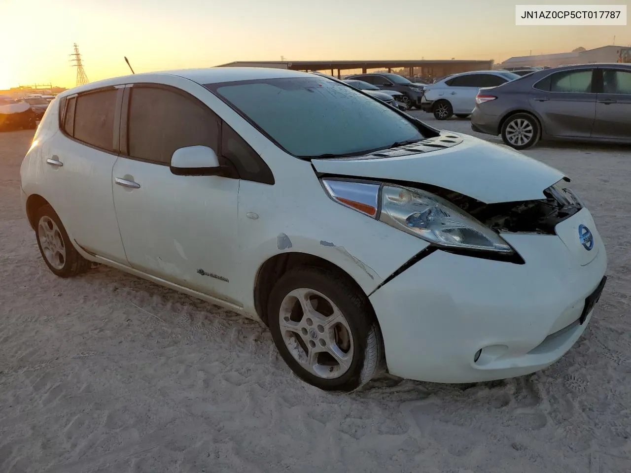 2012 Nissan Leaf Sv VIN: JN1AZ0CP5CT017787 Lot: 77338644