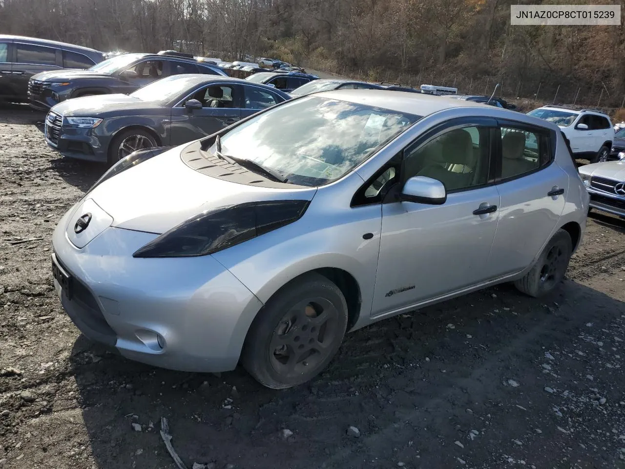 2012 Nissan Leaf Sv VIN: JN1AZ0CP8CT015239 Lot: 78426484