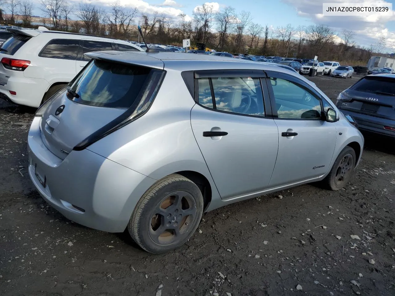 2012 Nissan Leaf Sv VIN: JN1AZ0CP8CT015239 Lot: 78426484