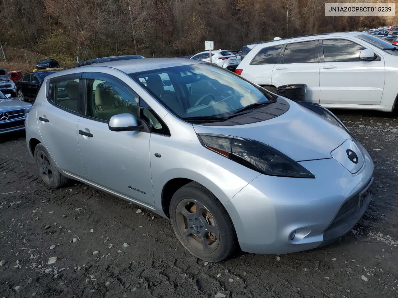 2012 Nissan Leaf Sv VIN: JN1AZ0CP8CT015239 Lot: 78426484