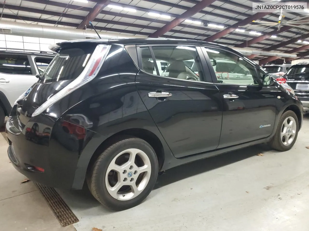 2012 Nissan Leaf Sv VIN: JN1AZ0CP2CT019576 Lot: 80967374