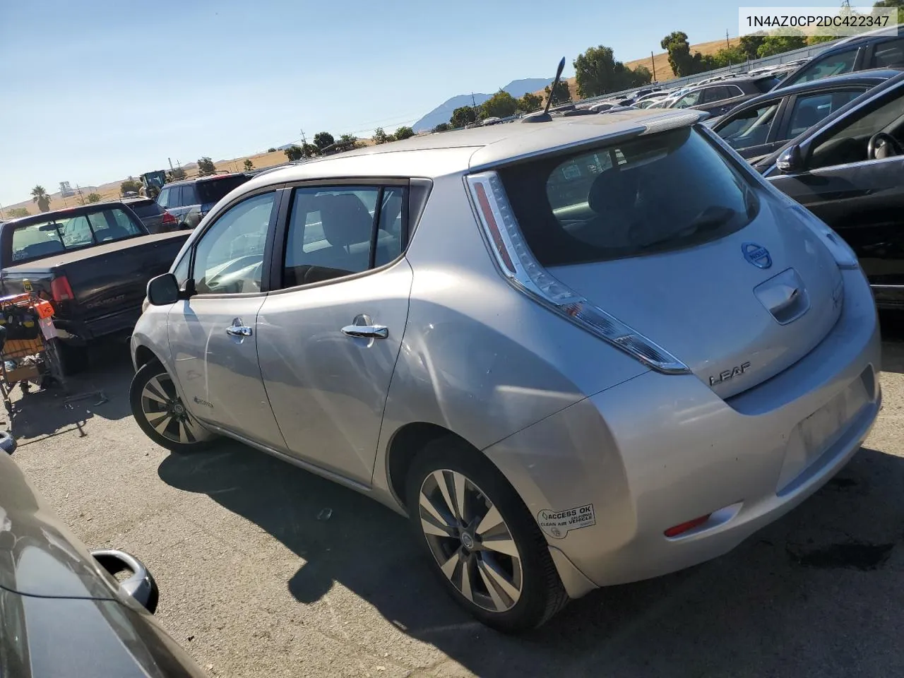 1N4AZ0CP2DC422347 2013 Nissan Leaf S