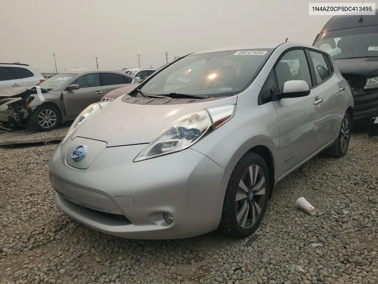 2013 Nissan Leaf S VIN: 1N4AZ0CP5DC413495 Lot: 69247434