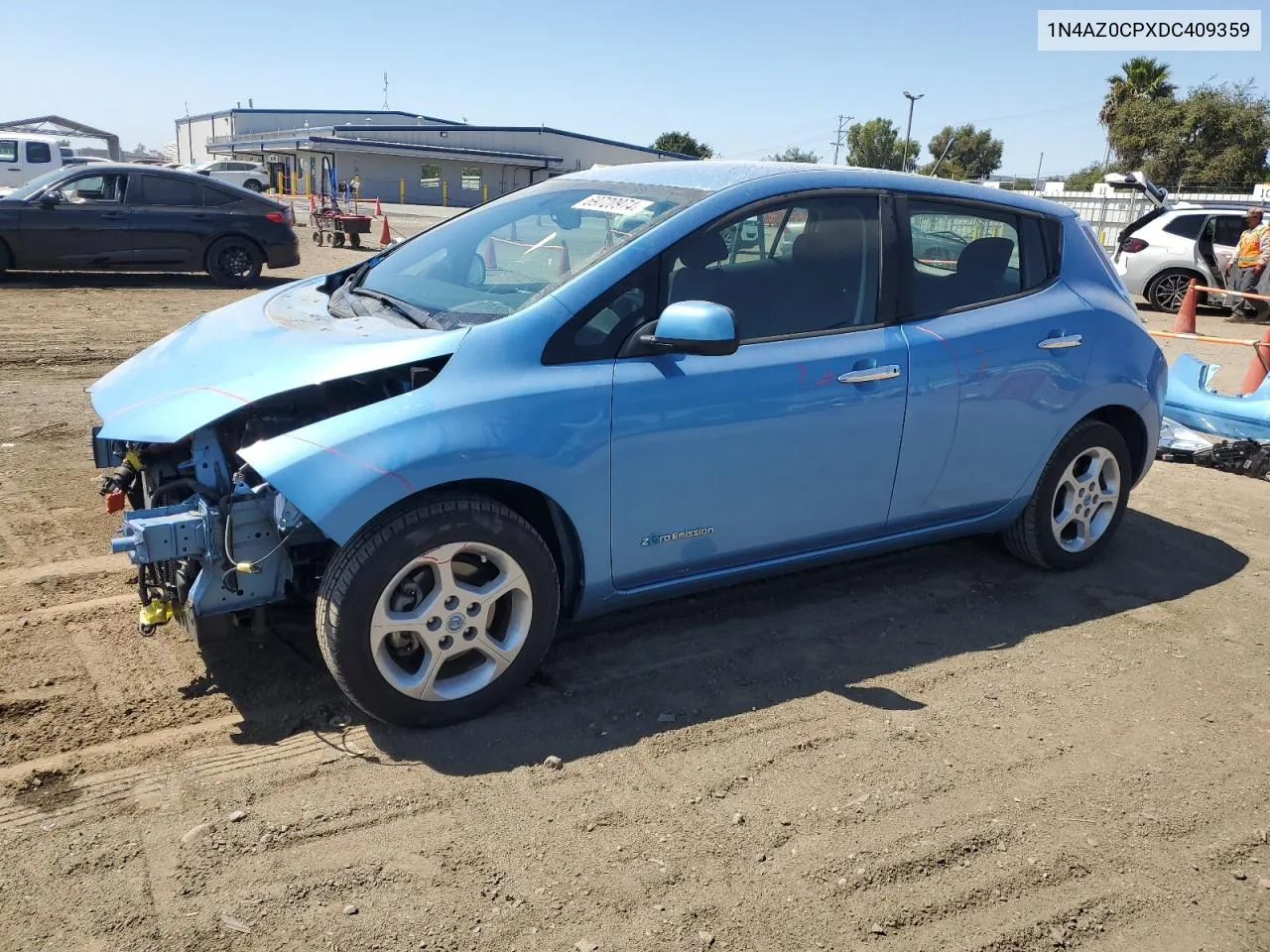 2013 Nissan Leaf S VIN: 1N4AZ0CPXDC409359 Lot: 69720974