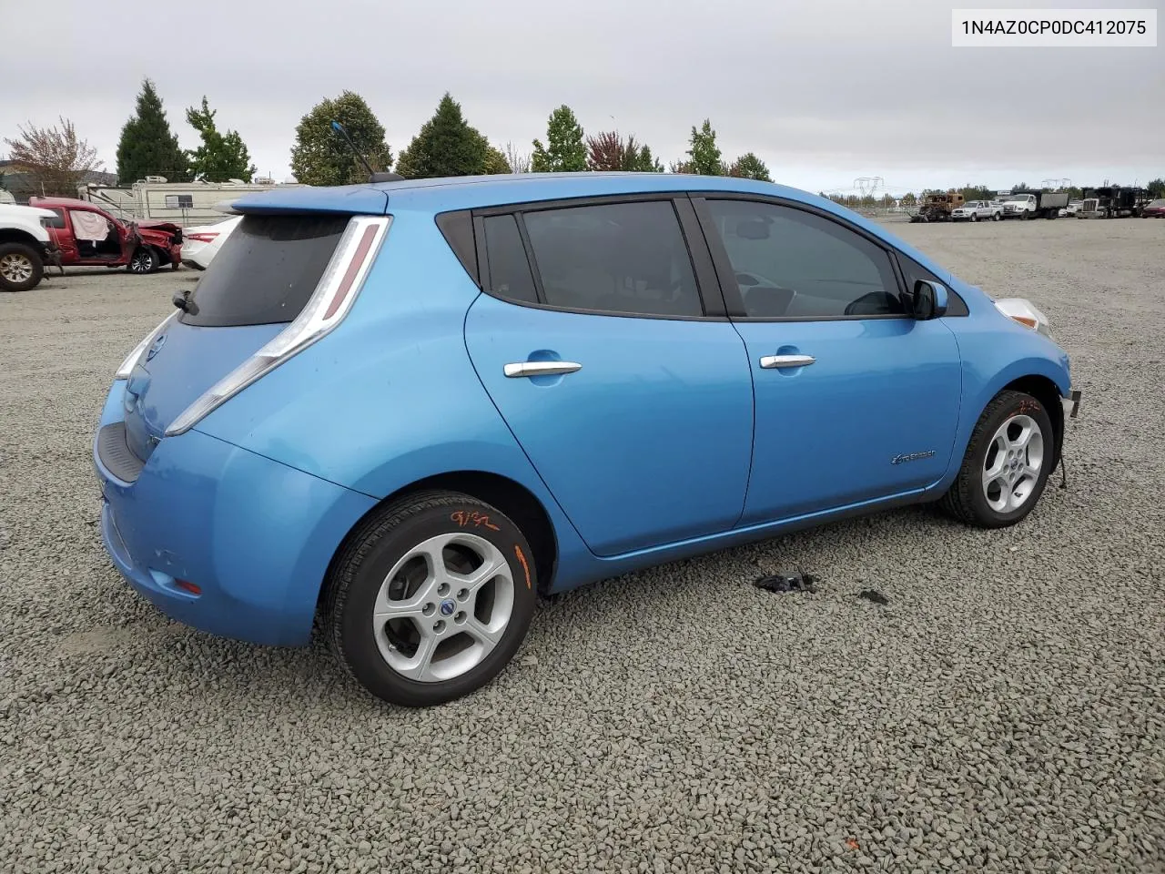 2013 Nissan Leaf S VIN: 1N4AZ0CP0DC412075 Lot: 70570814