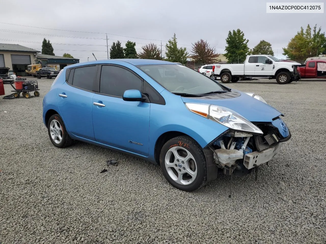 2013 Nissan Leaf S VIN: 1N4AZ0CP0DC412075 Lot: 70570814