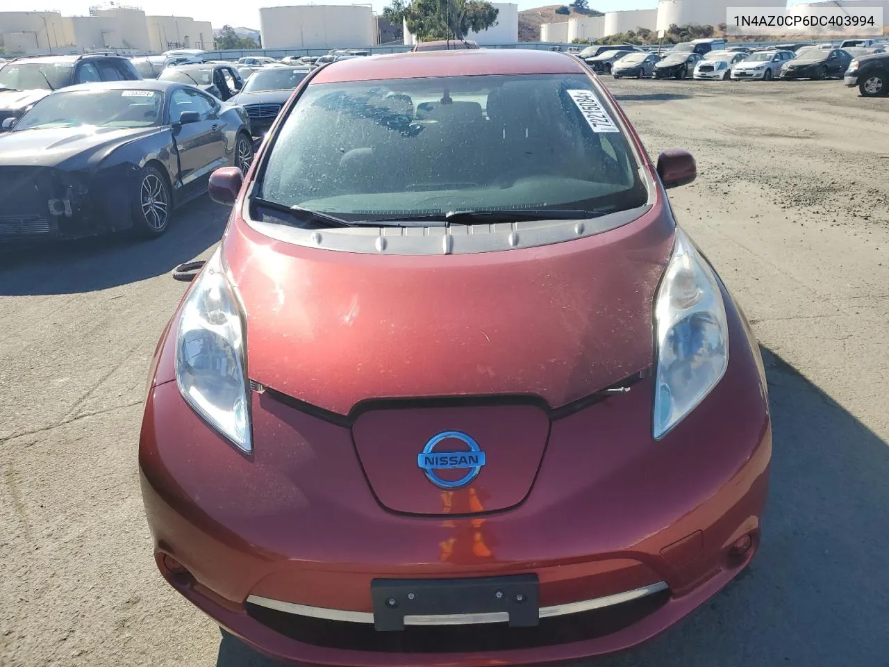 2013 Nissan Leaf S VIN: 1N4AZ0CP6DC403994 Lot: 72215084