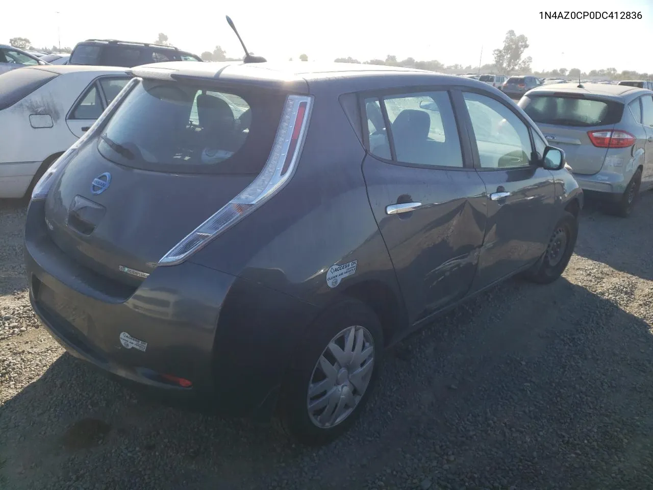 2013 Nissan Leaf S VIN: 1N4AZ0CP0DC412836 Lot: 72588403