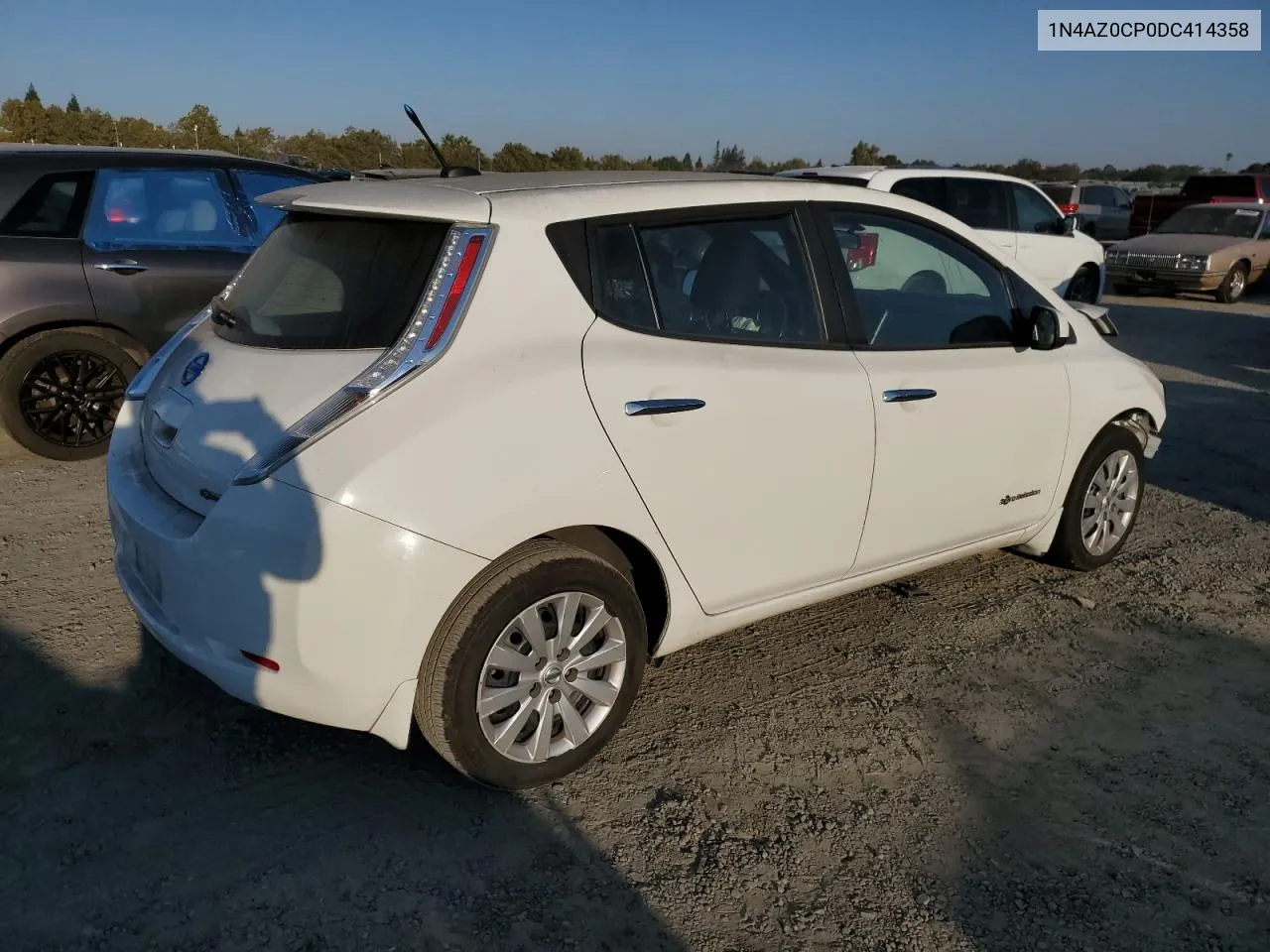 2013 Nissan Leaf S VIN: 1N4AZ0CP0DC414358 Lot: 72824344