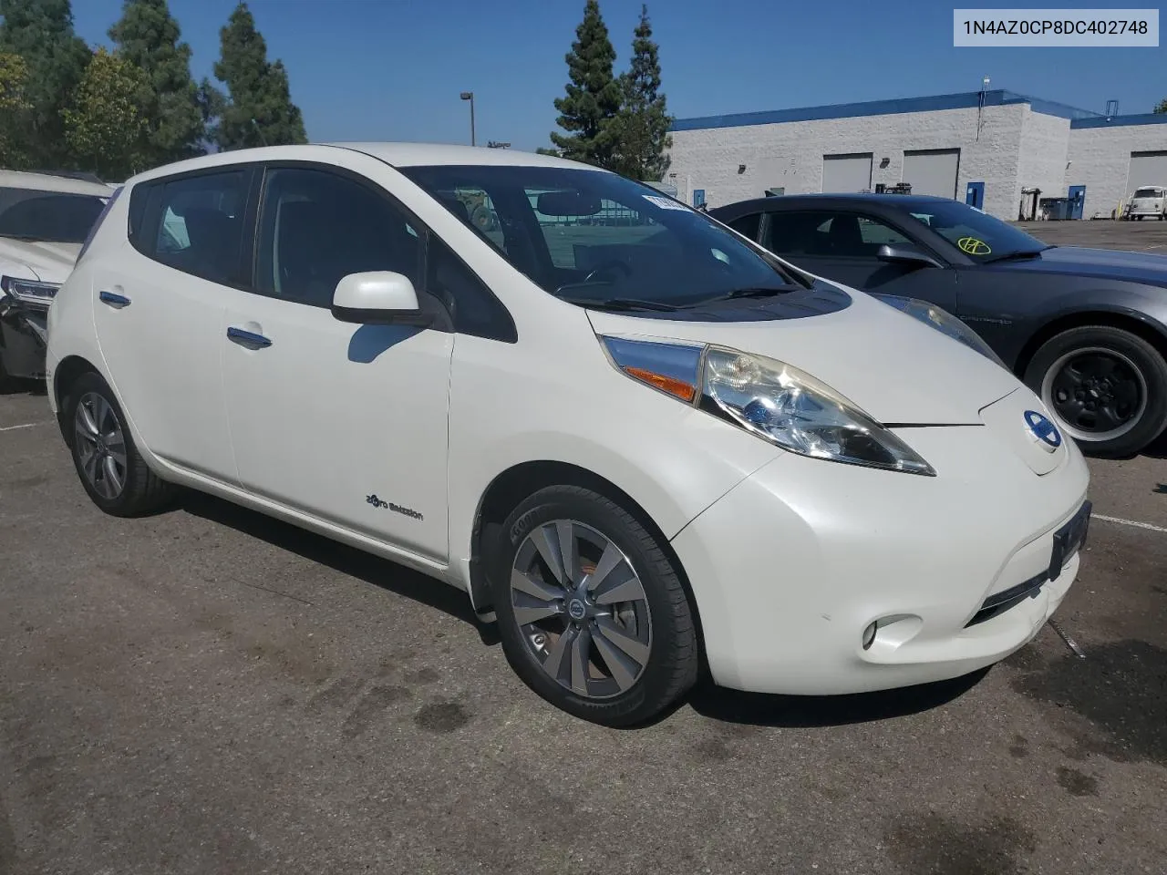 2013 Nissan Leaf S VIN: 1N4AZ0CP8DC402748 Lot: 72980524