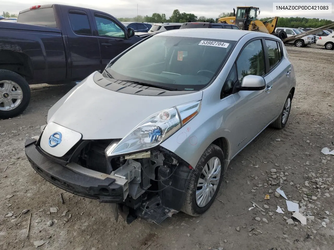 2013 Nissan Leaf S VIN: 1N4AZ0CP0DC421083 Lot: 73271434