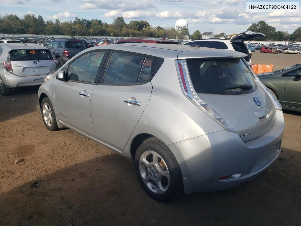 2013 Nissan Leaf S VIN: 1N4AZ0CP9DC404122 Lot: 75177434