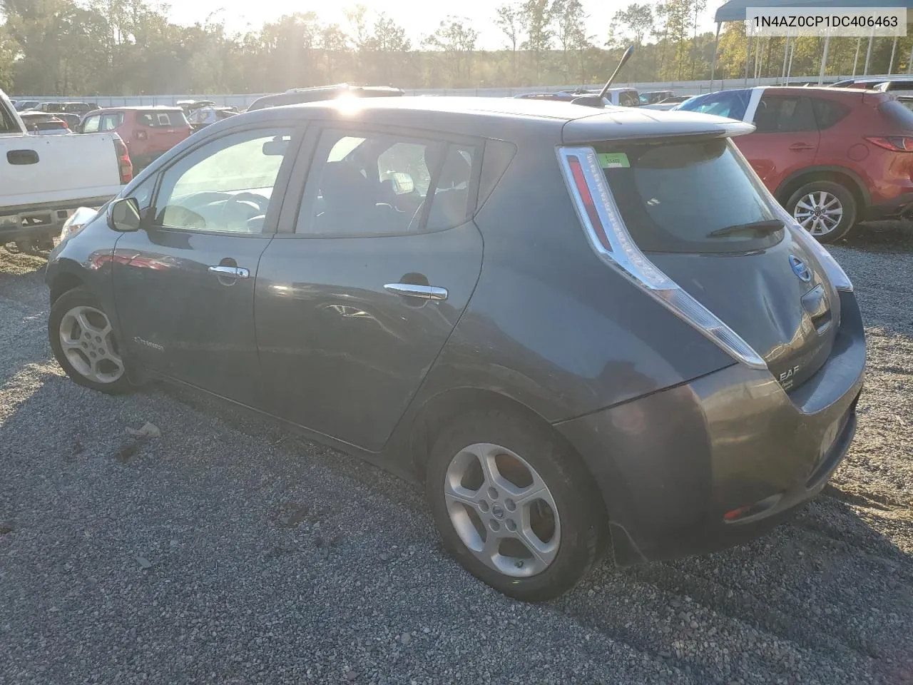 2013 Nissan Leaf S VIN: 1N4AZ0CP1DC406463 Lot: 75706234