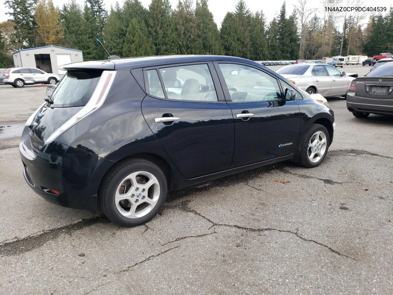 2013 Nissan Leaf S VIN: 1N4AZ0CP9DC404539 Lot: 77425574