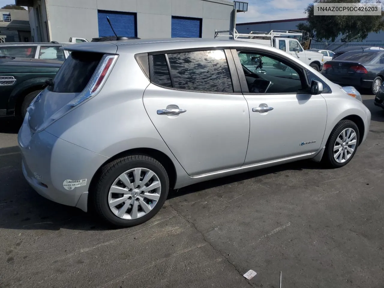 2013 Nissan Leaf S VIN: 1N4AZ0CP9DC426203 Lot: 78021464