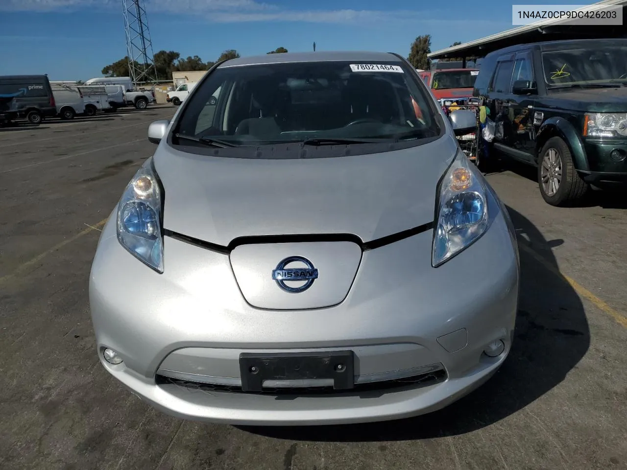 2013 Nissan Leaf S VIN: 1N4AZ0CP9DC426203 Lot: 78021464