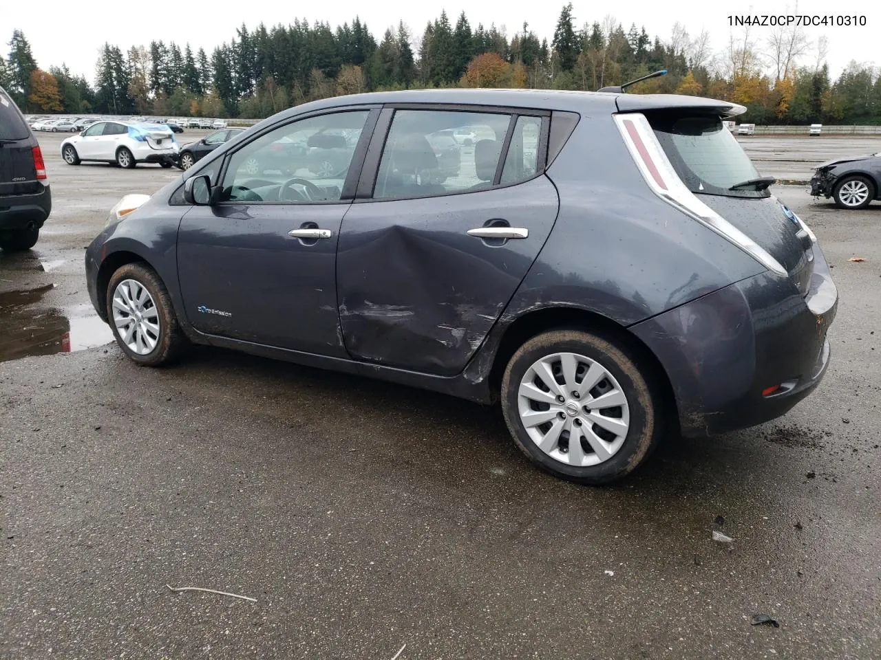 2013 Nissan Leaf S VIN: 1N4AZ0CP7DC410310 Lot: 78079874