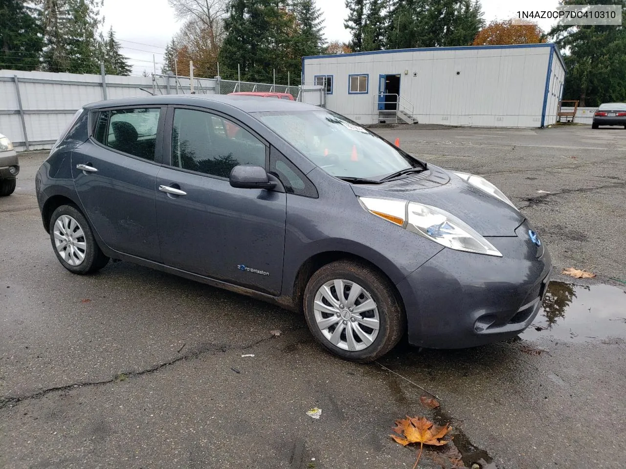 2013 Nissan Leaf S VIN: 1N4AZ0CP7DC410310 Lot: 78079874