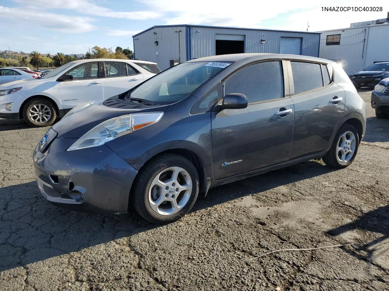 2013 Nissan Leaf S VIN: 1N4AZ0CP1DC403028 Lot: 78653904