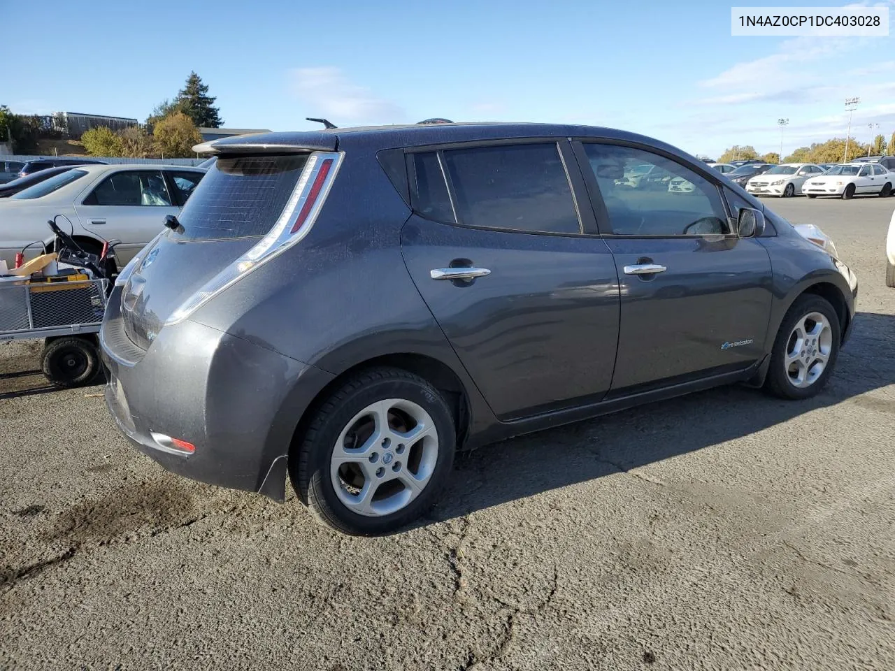 2013 Nissan Leaf S VIN: 1N4AZ0CP1DC403028 Lot: 78653904