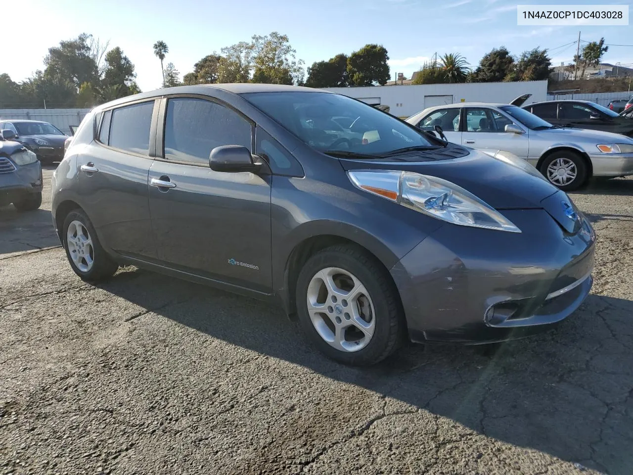 2013 Nissan Leaf S VIN: 1N4AZ0CP1DC403028 Lot: 78653904