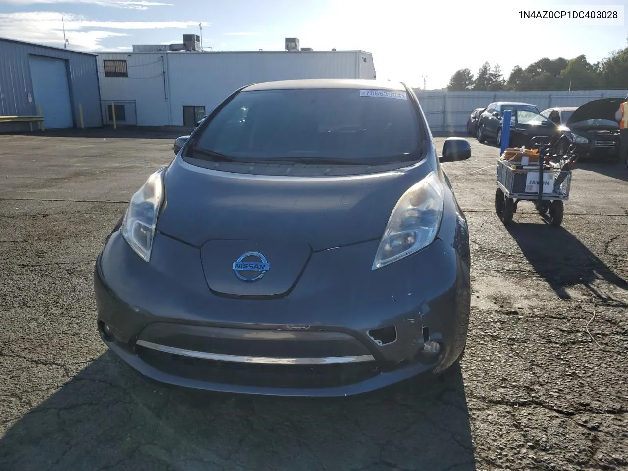 2013 Nissan Leaf S VIN: 1N4AZ0CP1DC403028 Lot: 78653904