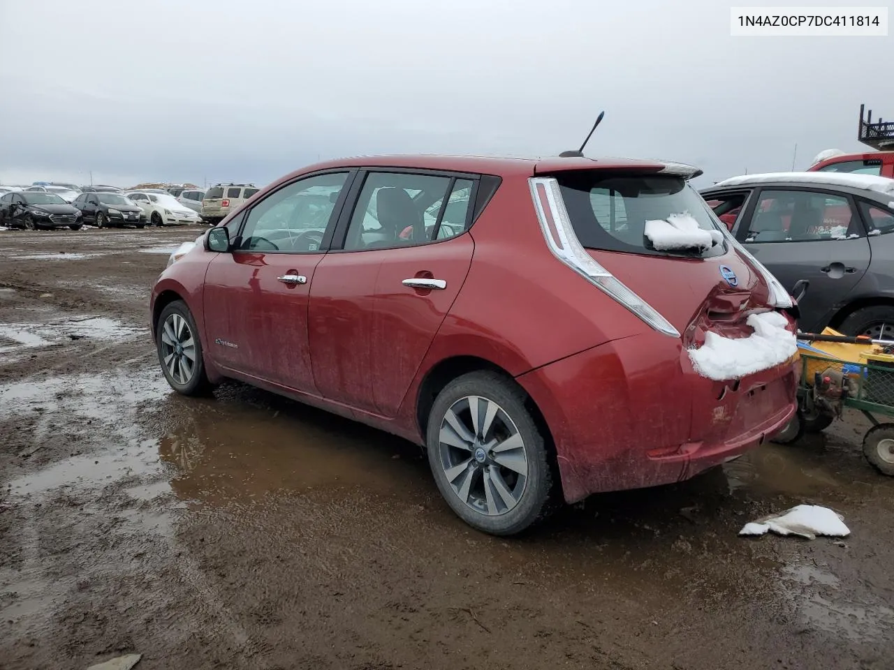 2013 Nissan Leaf S VIN: 1N4AZ0CP7DC411814 Lot: 79034404