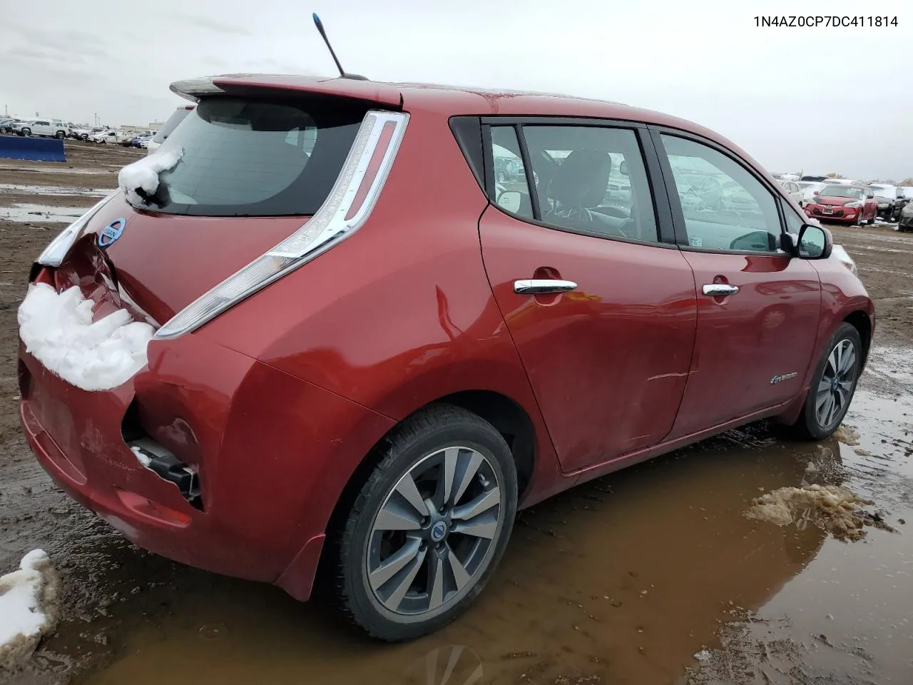 2013 Nissan Leaf S VIN: 1N4AZ0CP7DC411814 Lot: 79034404