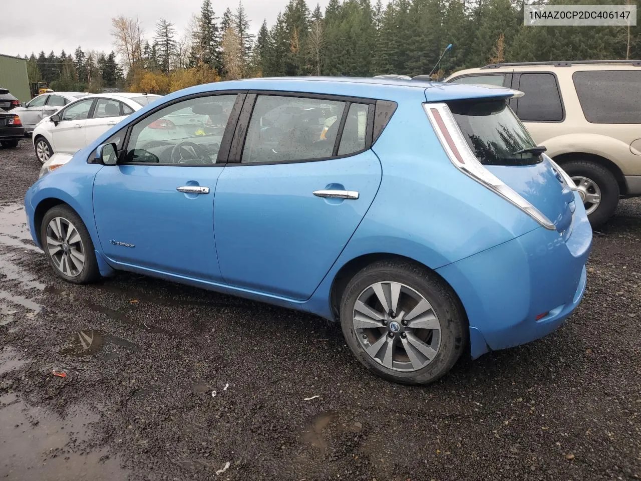 2013 Nissan Leaf S VIN: 1N4AZ0CP2DC406147 Lot: 79283424