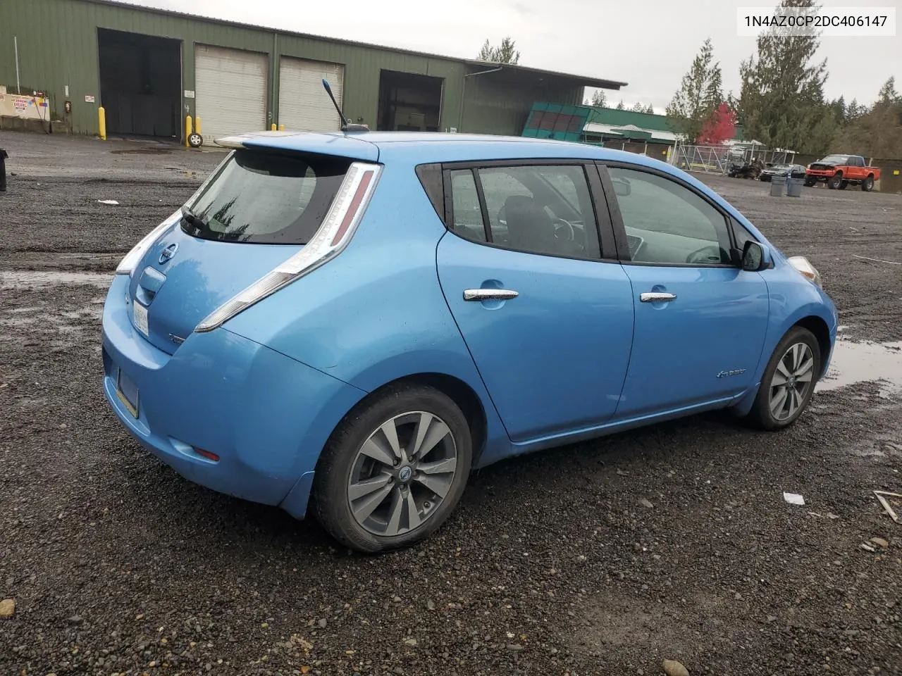 2013 Nissan Leaf S VIN: 1N4AZ0CP2DC406147 Lot: 79283424