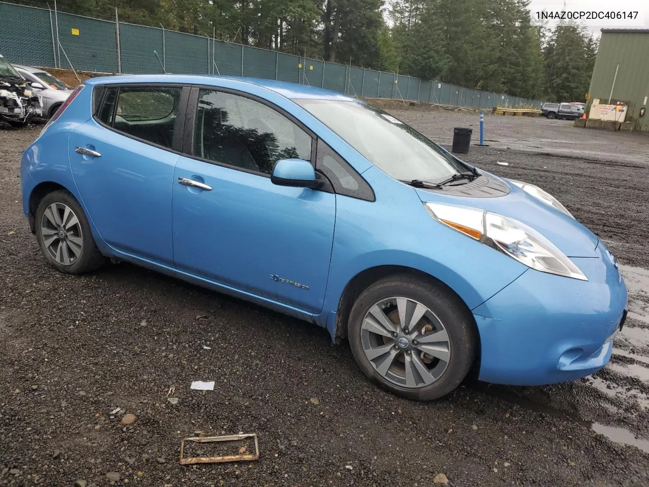 2013 Nissan Leaf S VIN: 1N4AZ0CP2DC406147 Lot: 79283424