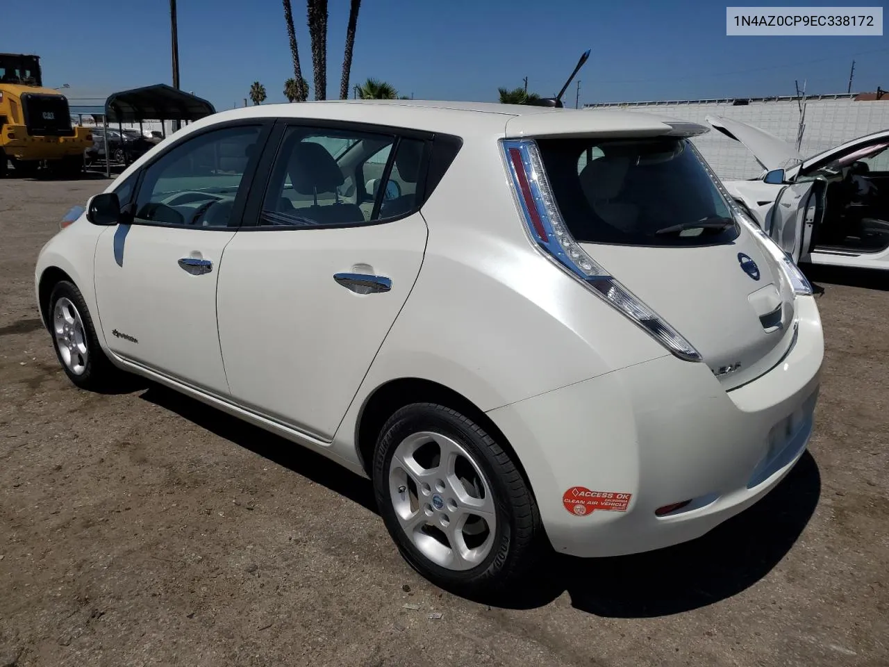 1N4AZ0CP9EC338172 2014 Nissan Leaf S