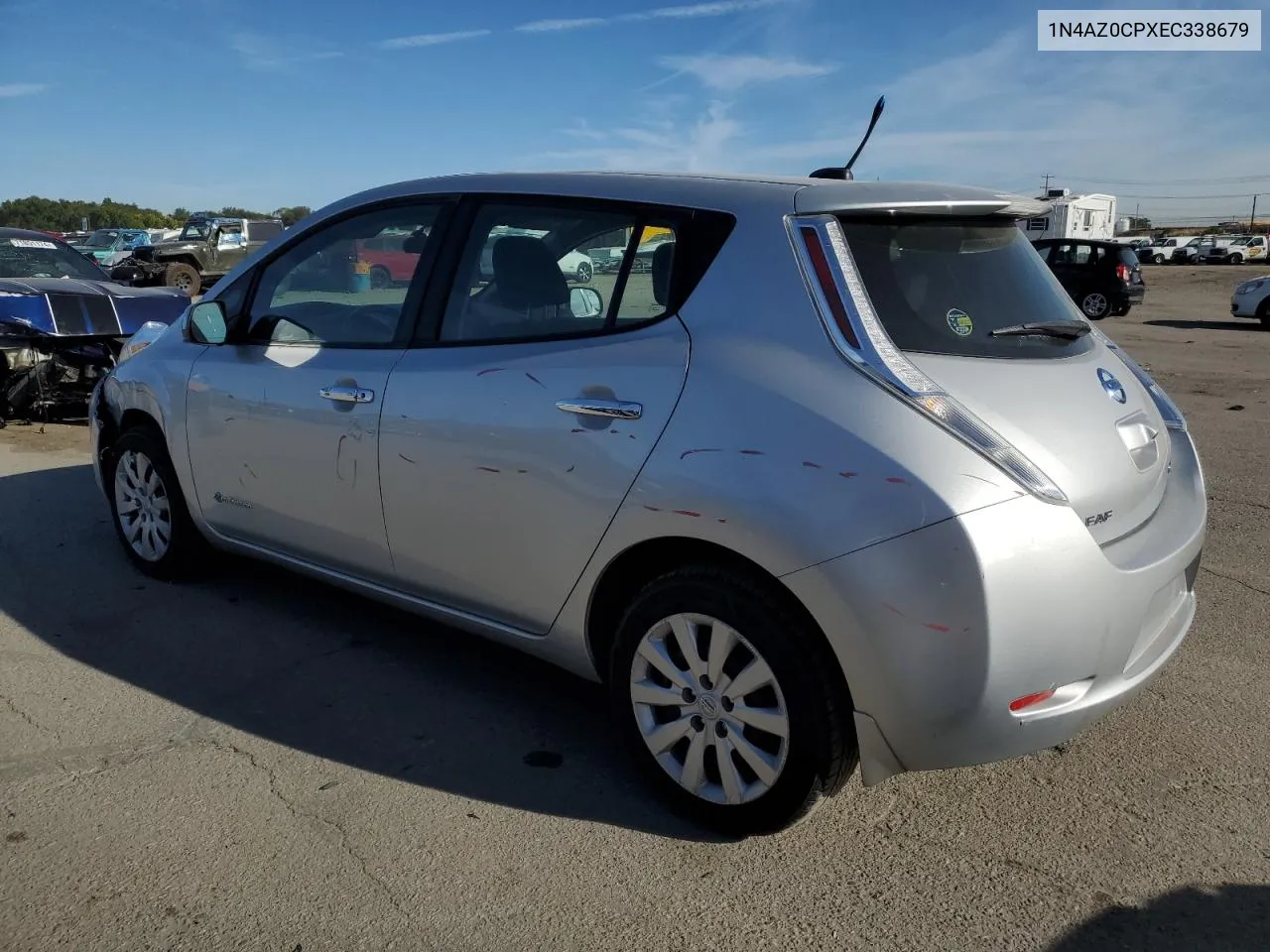 2014 Nissan Leaf S VIN: 1N4AZ0CPXEC338679 Lot: 71978304