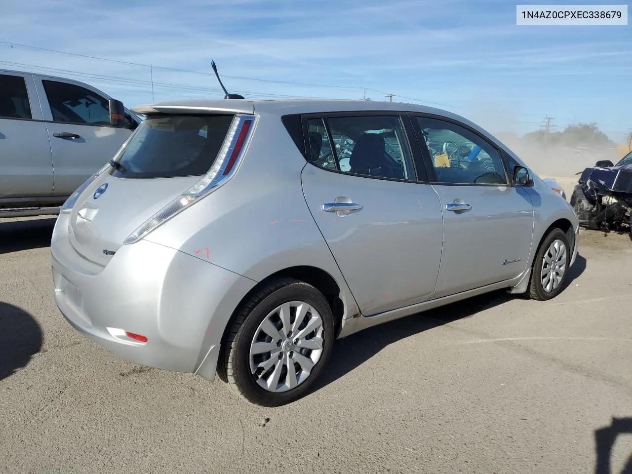 2014 Nissan Leaf S VIN: 1N4AZ0CPXEC338679 Lot: 71978304