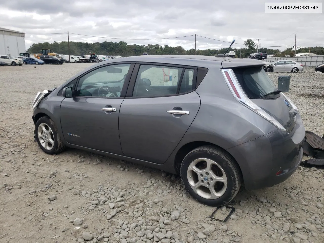 2014 Nissan Leaf S VIN: 1N4AZ0CP2EC331743 Lot: 72638744