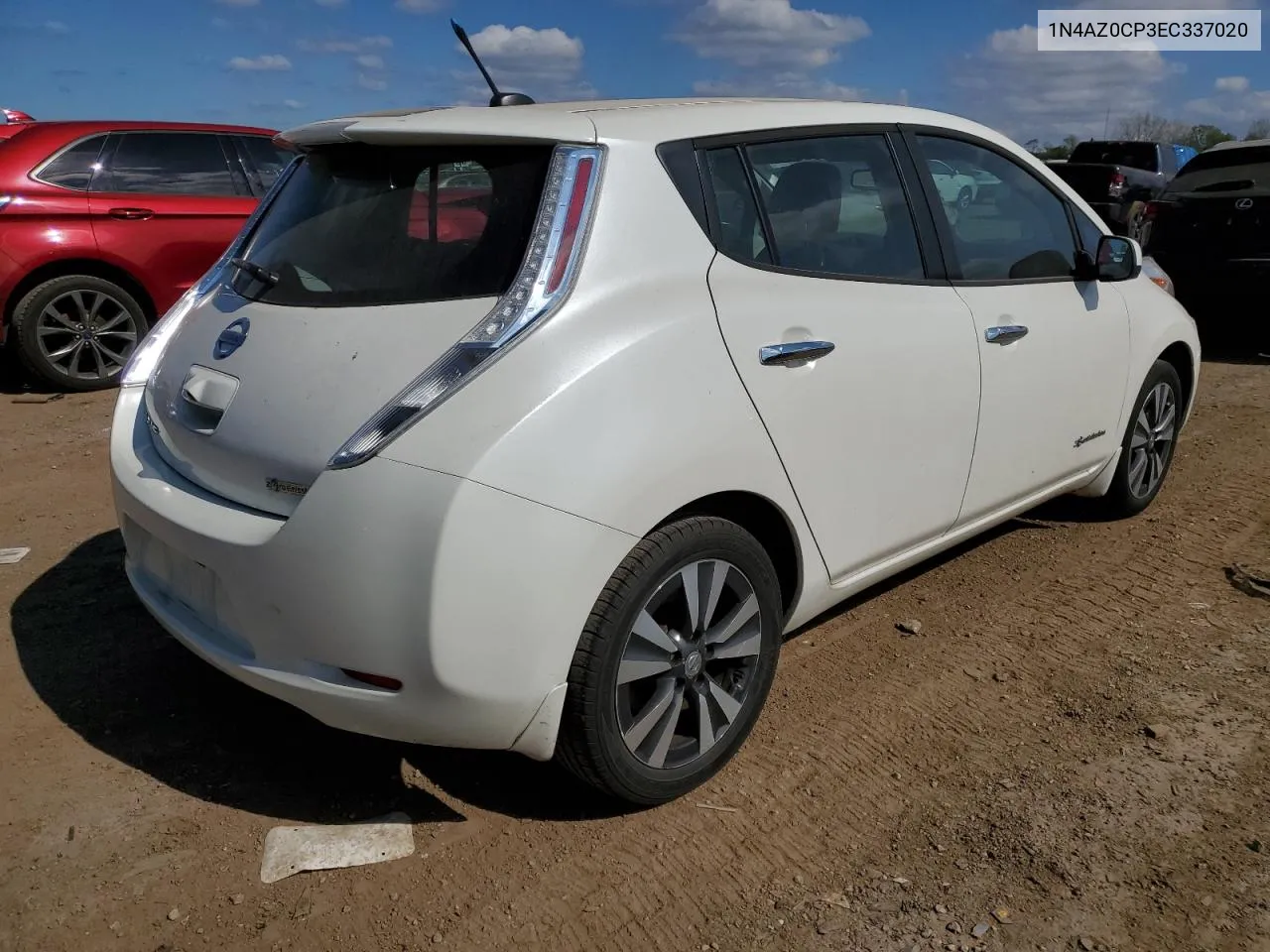 2014 Nissan Leaf S VIN: 1N4AZ0CP3EC337020 Lot: 73579604