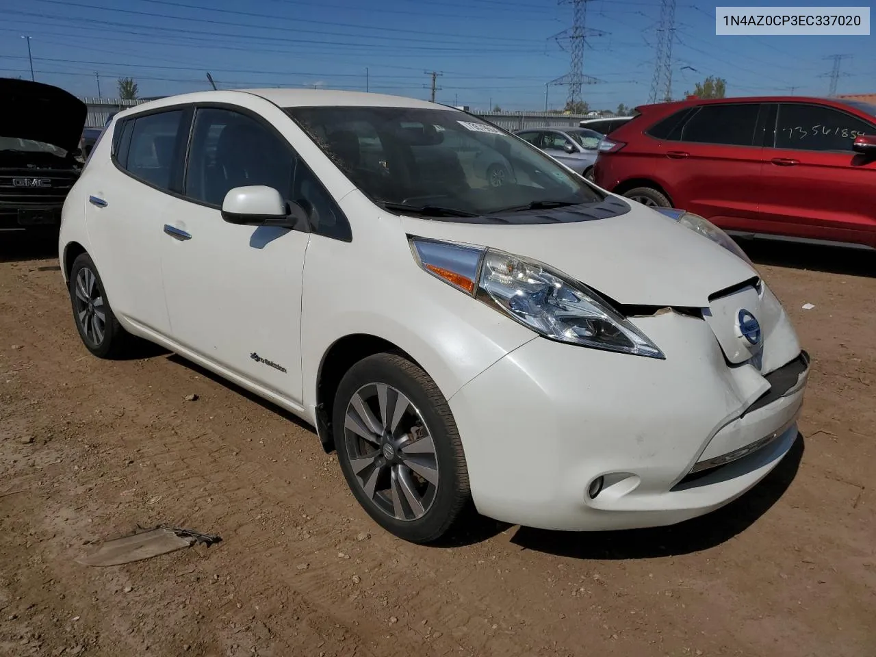 2014 Nissan Leaf S VIN: 1N4AZ0CP3EC337020 Lot: 73579604