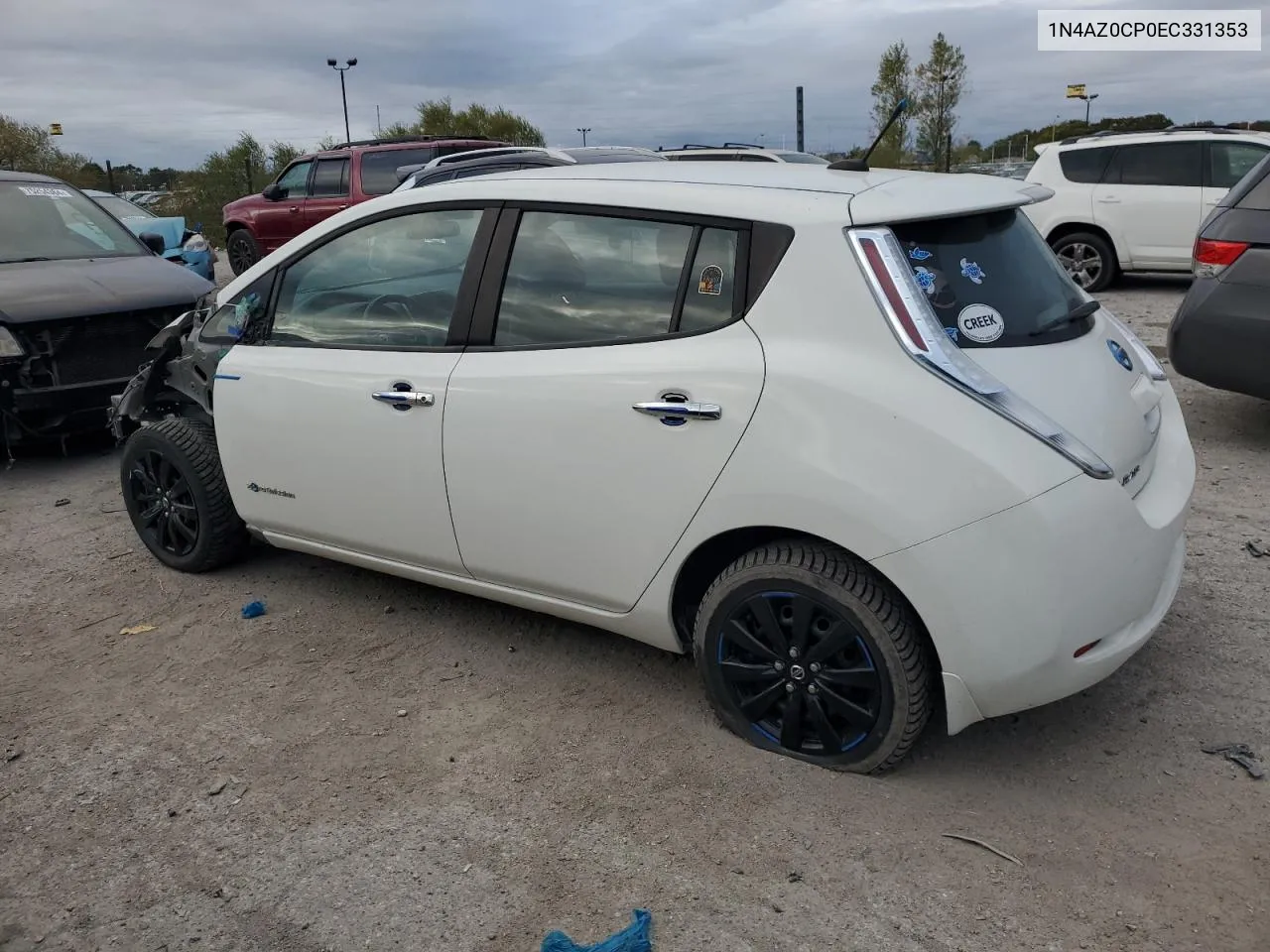 2014 Nissan Leaf S VIN: 1N4AZ0CP0EC331353 Lot: 75397714