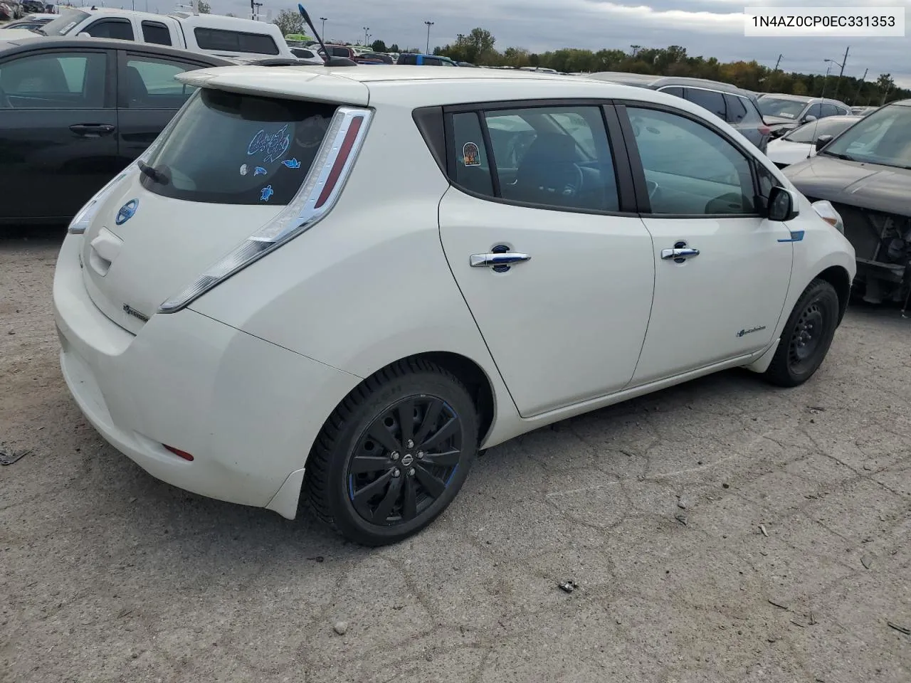 2014 Nissan Leaf S VIN: 1N4AZ0CP0EC331353 Lot: 75397714