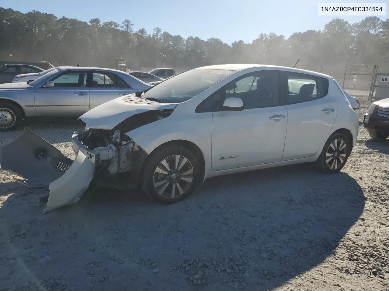 2014 Nissan Leaf S VIN: 1N4AZ0CP4EC334594 Lot: 76818994