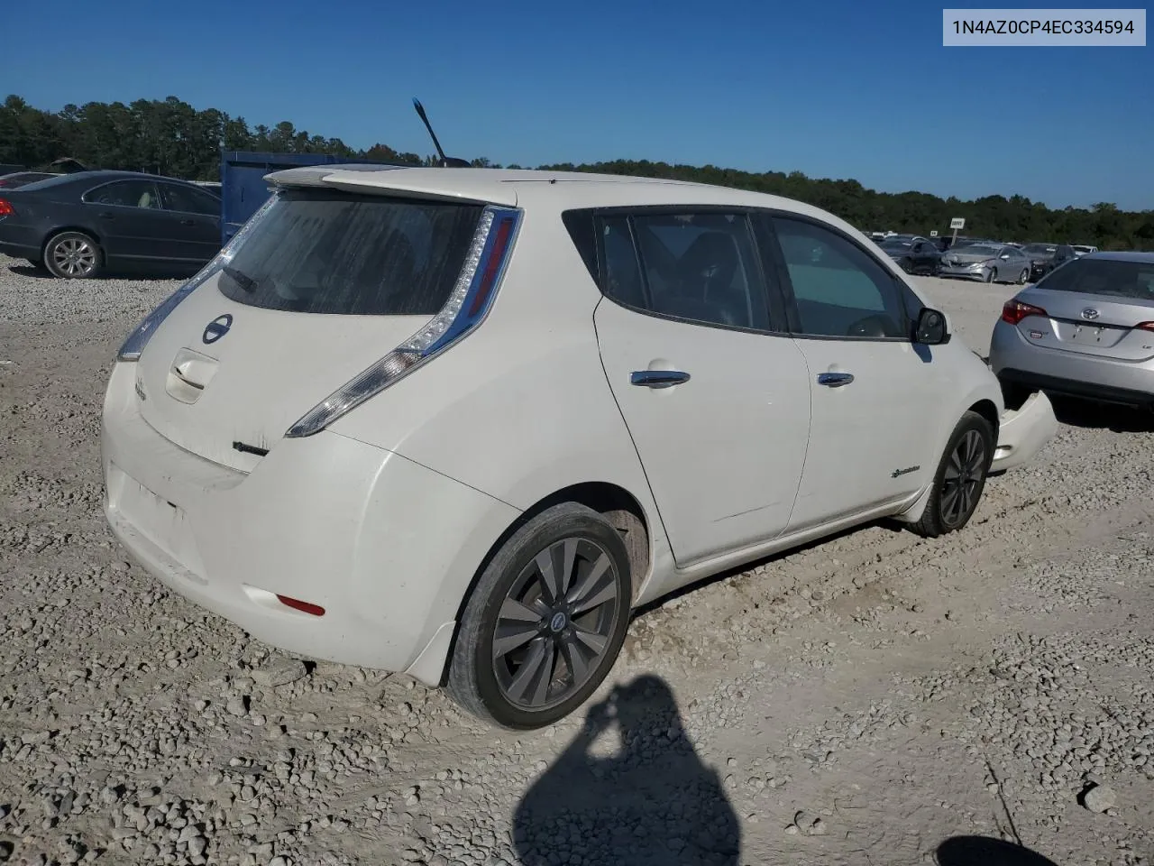 2014 Nissan Leaf S VIN: 1N4AZ0CP4EC334594 Lot: 76818994