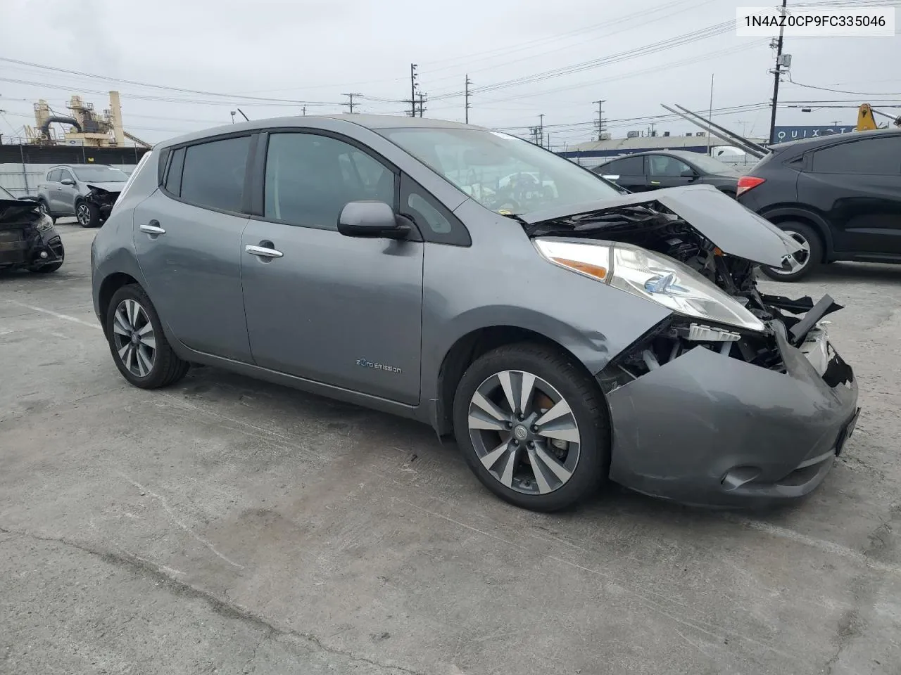 1N4AZ0CP9FC335046 2015 Nissan Leaf S