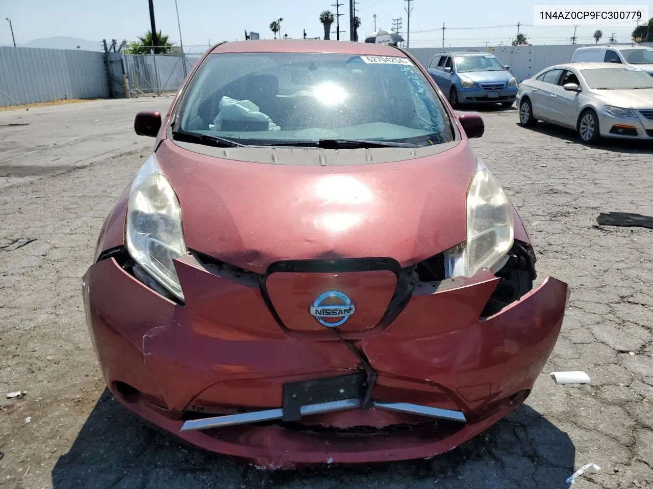 1N4AZ0CP9FC300779 2015 Nissan Leaf S