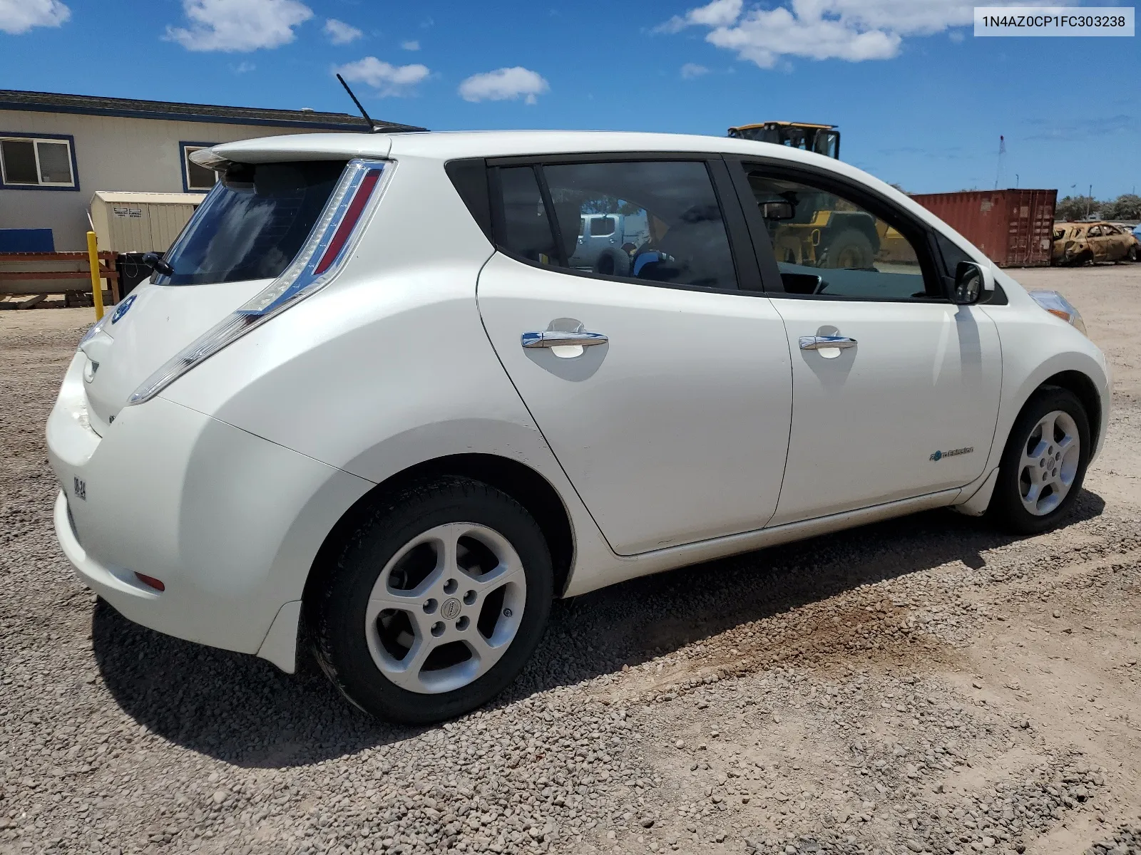 2015 Nissan Leaf S VIN: 1N4AZ0CP1FC303238 Lot: 66572594