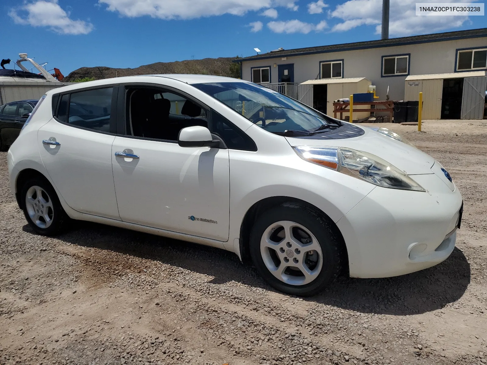 2015 Nissan Leaf S VIN: 1N4AZ0CP1FC303238 Lot: 66572594