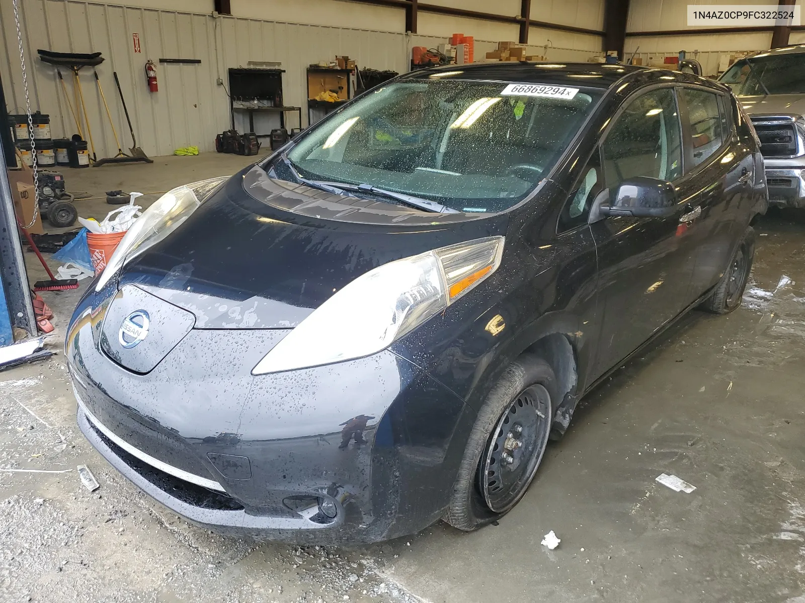 1N4AZ0CP9FC322524 2015 Nissan Leaf S