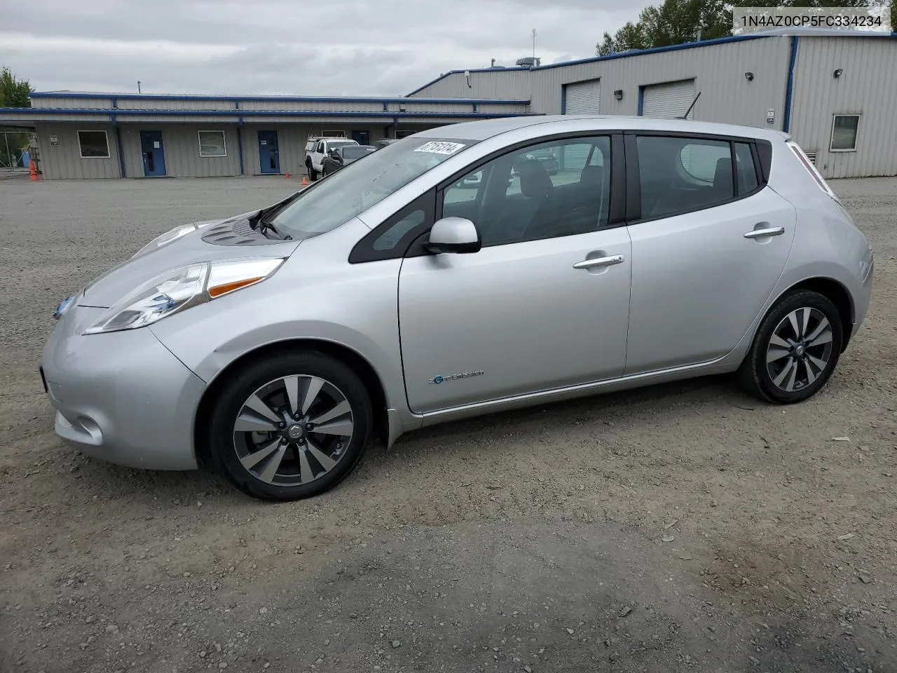 2015 Nissan Leaf S VIN: 1N4AZ0CP5FC334234 Lot: 67151314